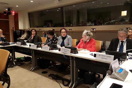 La secretaria de Estado de Igualdad, Soledad Murillo, ante la Comisión Jurídica y Social de la Mujer de ONU Mujeres
