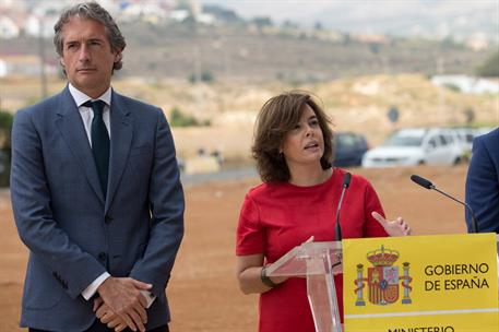 24/07/2017. La vicepresidenta asiste a la reanudación de las obras de la N-332 (Alicante). La vicepresidenta y ministra de la Presidencia y ...