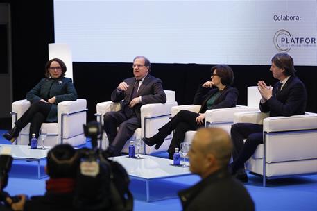 16/01/2018. Sáenz de Santamaría inaugura en Soria las Jornadas "Think Europe Compromiso 2030". La vicepresidenta del Gobierno y ministra de ...