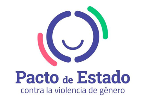 Logotipo del Pacto de Estado contra la Violencia de Género