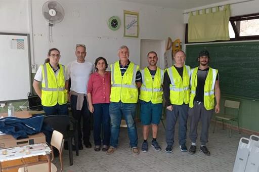 6/11/2023. Colaboración de Personal Técnico, IGN y Administración del Estado para proyecto Alerta CO2