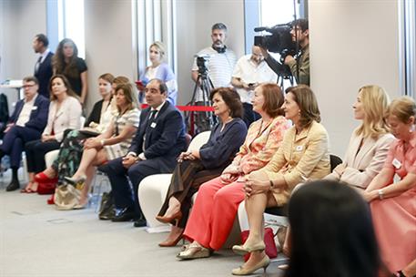 12/07/2018. La vicepresidenta clausura el programa Women to Watch. La vicepresidenta del Gobierno, ministra de la Presidencia, Relaciones co...