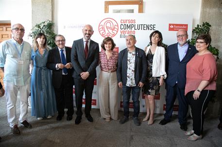 3/07/2019. Carmen Calvo interviene en el curso de verano de la UCM "Feminismo y Movimiento obrero". La vicepresidenta del Gobierno y ministr...