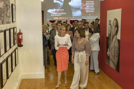 4/07/2019. Carmen Calvo, en su visita a Almagro, con motivo de la inauguración del 42 Festival Internacional de Teatro Clásico de Almagro. L...
