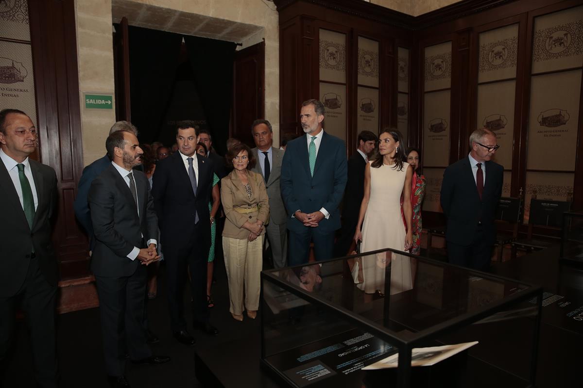 12/09/2019. Calvo asiste a la reunión de la Comisión Nacional del V Centenario de la primera vuelta al mundo. La vicepresidenta del Gobierno...