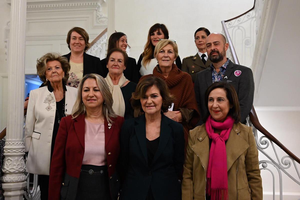 28/11/2019. Calvo: "El buen nombre de España está unido a su primer apellido que es democracia, y a su segundo apellido, feminismo". Foto de...