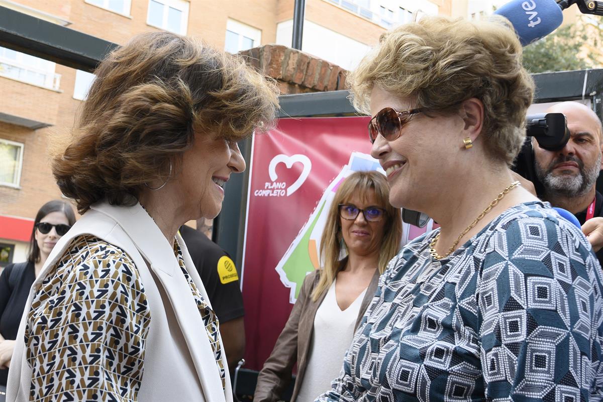 29/09/2019. Calvo asiste al acto de clausura del 130 aniversario de UGT. La vicepresidenta del Gobierno y ministra para la presidencia, rela...