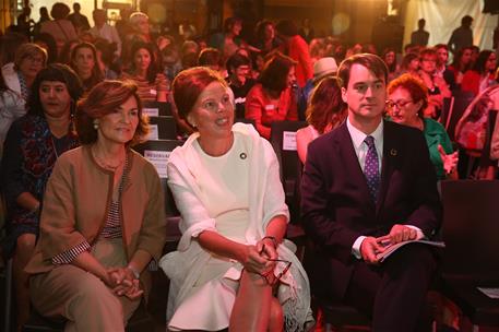 28/09/2019. Carmen Calvo en el Congreso Internacional Beijing+25. La vicepresidenta del Gobierno y ministra para la presidencia, relaciones ...