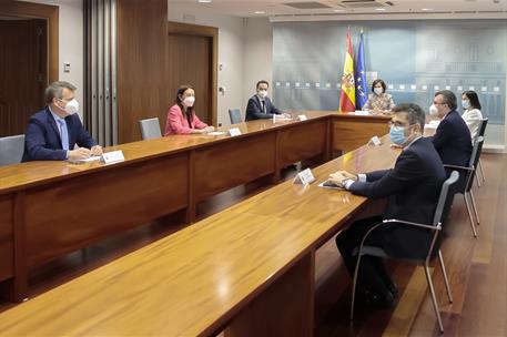 12/06/2020. Calvo y Darias se reúnen con una delegación de Ciudadanos. Carmen Calvo y Carolina Darias mantienen una reunión con una delegaci...