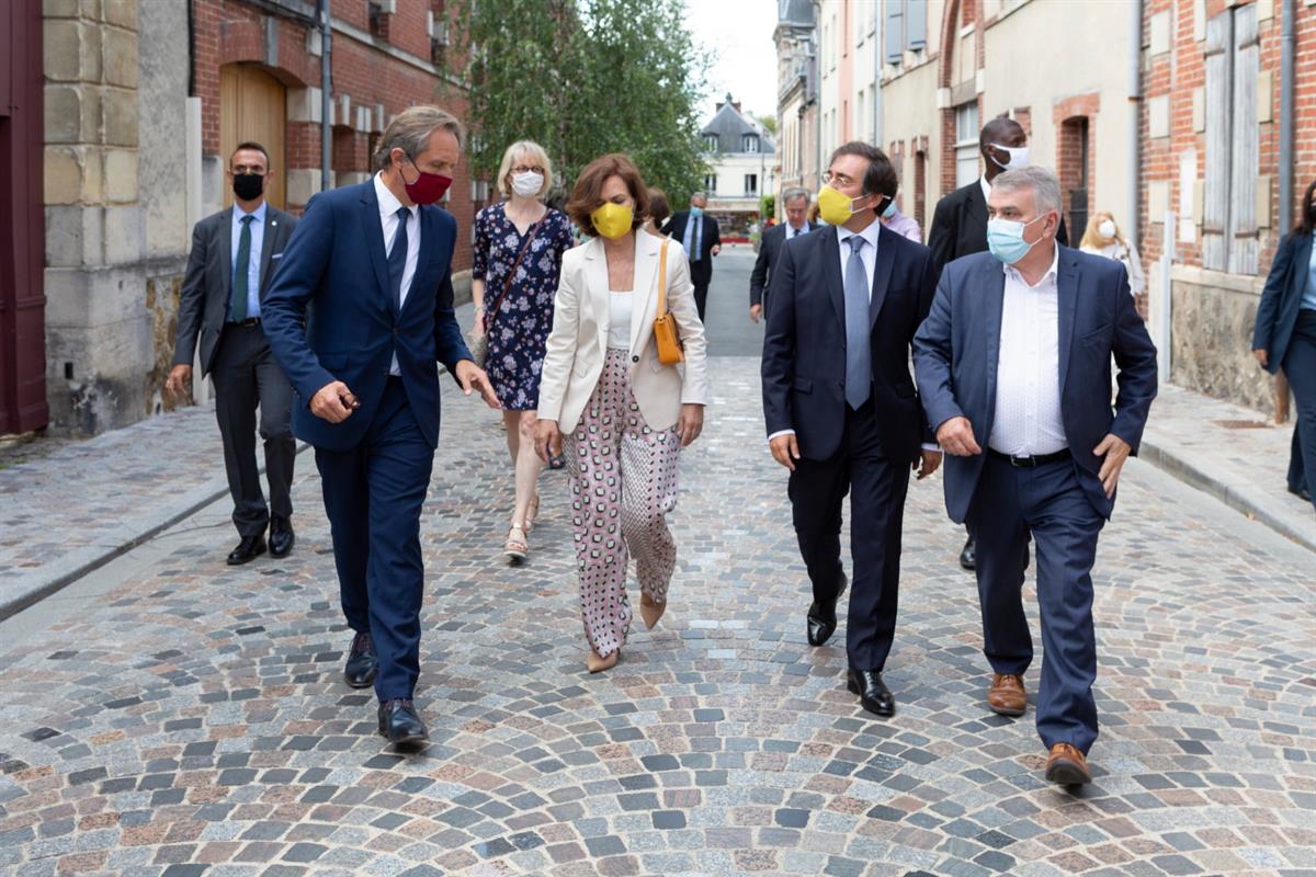 22/08/2020. Carmen Calvo homenajea al último español superviviente de Mauthausen. La vicepresidenta primera del Gobierno, ministra de la Pre...