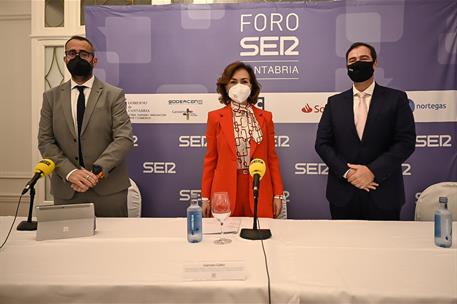 2/06/2021. Carmen Calvo visita Cantabria. La vicepresidenta del Gobierno, ministra de la Presidencia, Relaciones con las Cortes y Memoria De...