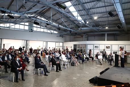 8/06/2021. Carmen Calvo interviene en el acto de entrega los Premios Fundación Secretariado Gitano. La vicepresidenta del Gobierno y ministr...