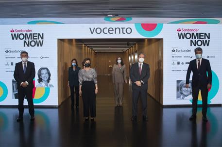 9/06/2021. Carmen Calvo asiste a la inauguración del foro 'Santander WomenNow 2021'. La vicepresidenta del Gobierno, ministra de la Presiden...