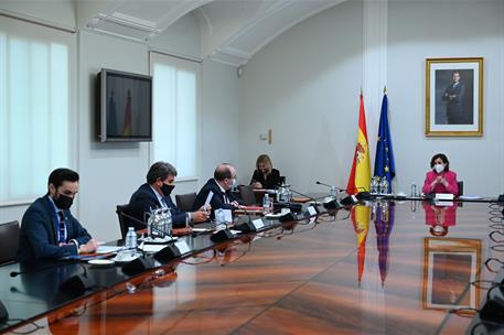 18/05/2021. Comité para Ceuta y Melilla. El Comité de situación para Ceuta y Melilla celebra su primera reunión en La Moncloa. Está coordina...