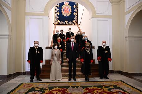 28/04/2021. Calvo visita el Consejo de Estado. La vicepresidenta primera del Gobierno, ministra de la Presidencia, Relaciones con las Cortes...