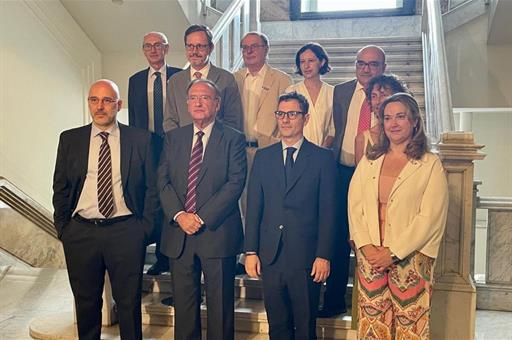 El ministro de la Presidencia, Relaciones con las Cortes y Memoria Democrática, en la inauguración del XI Foro de las Autonomías