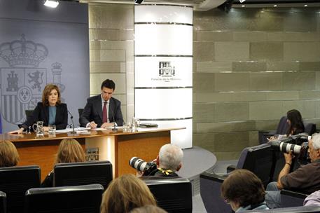 Consejo de Ministros: Sáenz de Santamaría y Soria
