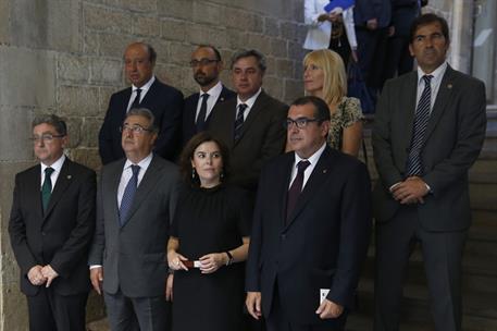 19/06/2017. La vicepresidenta preside la inauguración de la exposición "Una mirada a Hipercor". La vicepresidenta del Gobierno y ministra de...