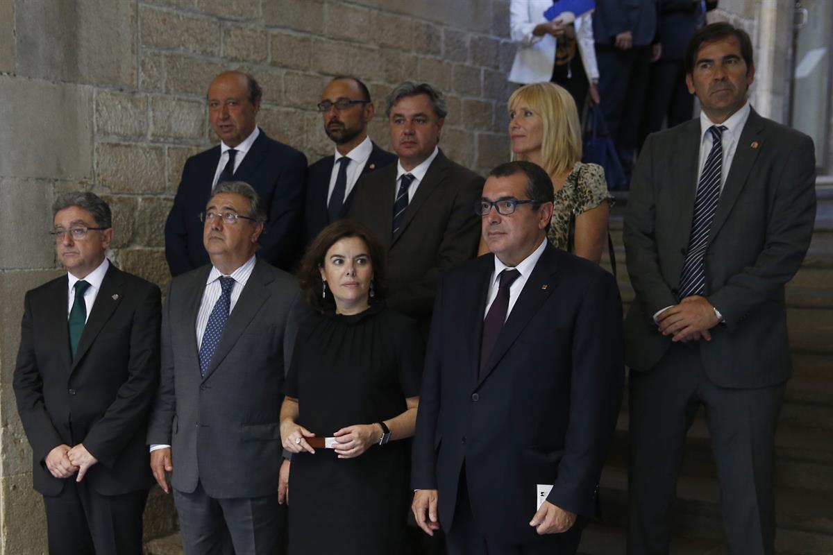 19/06/2017. La vicepresidenta preside la inauguración de la exposición "Una mirada a Hipercor". La vicepresidenta del Gobierno y ministra de...