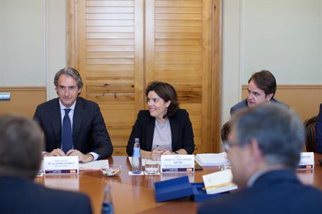 27/06/2017. Viaje de la vicepresidenta a Zaragoza. La vicepresidenta y ministra de la Presidencia y para las Administraciones Territoriales,...