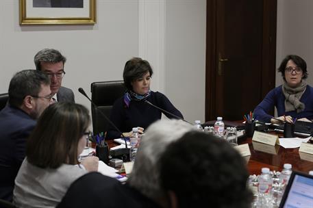 26/03/2018. Sáenz de Santamaría preside la Comisión General de secretarios de Estado y subsecretarios