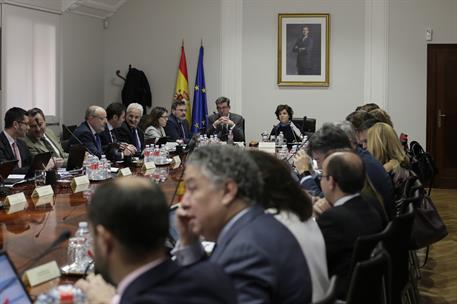 26/03/2018. Sáenz de Santamaría preside la Comisión General de secretarios de Estado y subsecretarios