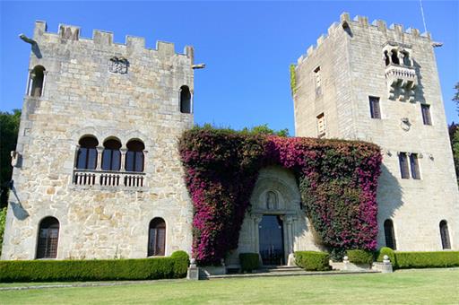 El pazo de Meirás, en Galicia