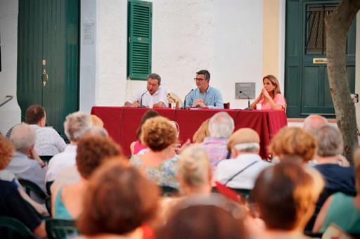 Félix Bolaños durante su intervención