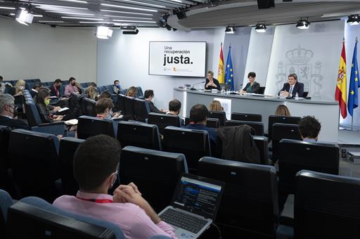 Rueda de prensa posterior al Consejo de Ministros