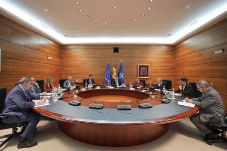 El ministro Félix Bolaños preside la reunión del Comité de Situación