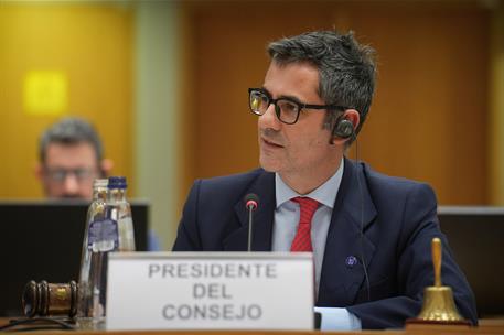 4/12/2023. Bolaños preside la reunión formal de ministros de Justicia de la UE (JAI). El ministro de la Presidencia, Justicia y Relaciones c...