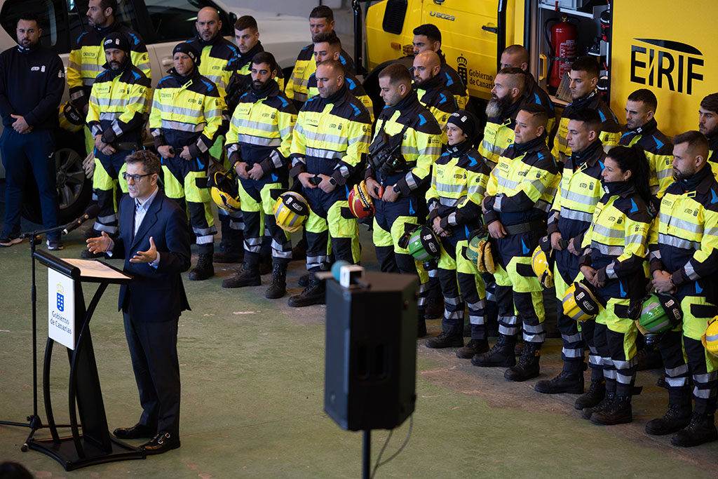 El ministro Félix Bolaños y las nuevas unidades de equipos EIRIF