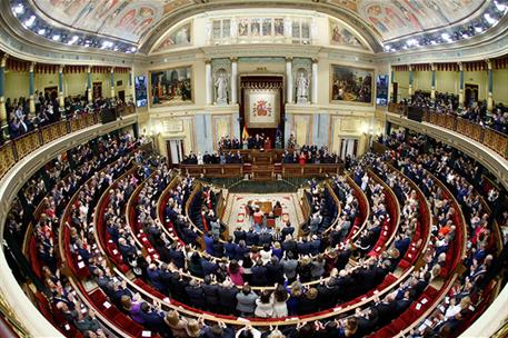 29/11/2023. Félix Bolaños asiste a la apertura de la XV Legislatura de las Cortes Generales. Félix Bolaños asiste a la apertura de la XV Leg...