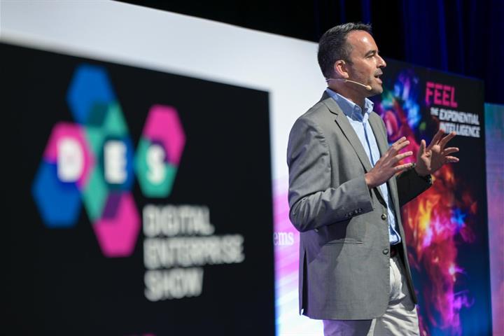 El secretario de Estado de Justicia, Manuel Olmedo, participa en el Digital Enterprise Show 2024.