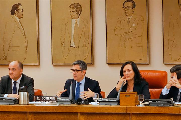 28/11/2024. Félix Bolaños comparece en la Comisión Mixta de Seguridad Nacional celebrada en el Congreso