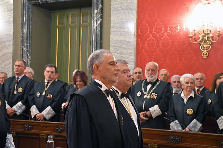 3/09/2025. El ministro Bolaños asiste a la toma de posesión de los nuevos presidentes de las Salas Segunda y Tercera del Tribunal Supremo