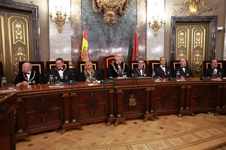 5/09/2025. Bolaños asiste a la apertura del Año Judicial 2025 - 2026 en el Tribunal Supremo