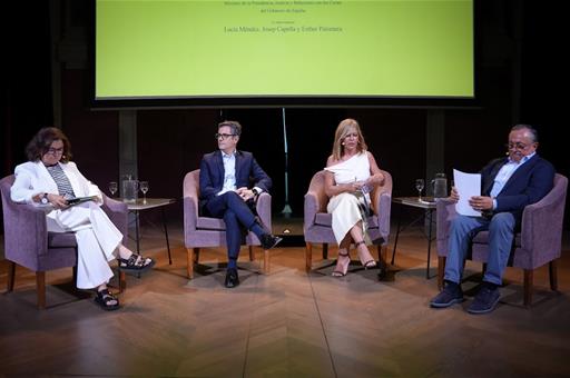 7/07/2025. Félix Bolaños participa en 'Los Desayunos del Ateneo'