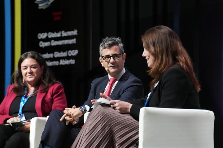 8/10/2025. Bolaños destaca en la Cumbre Global de Gobierno Abierto el compromiso de España con la transparencia y la lucha contra la corrupción