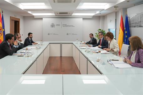 17/06/2025. Bolaños preside una nueva reunión de la Comisión Interministerial del Plan de Acción por la Democracia