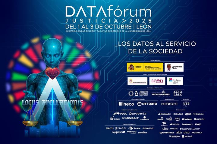 17/09/2025. León será la sede del 'DATAfórum Justicia 2025'