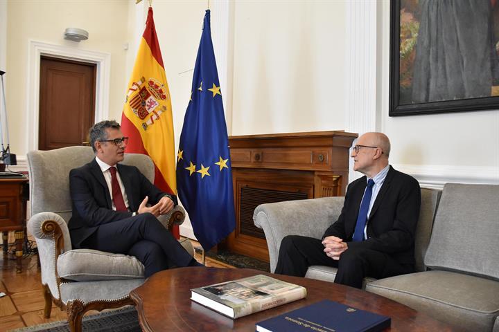 22/08/2025. Bolaños se reúne con el presidente de la Autoridad Independiente de Protección del Informante