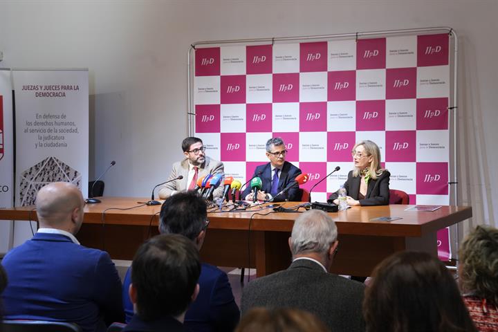 23/10/2025. Bolaños reivindica la mayor transformación de la Justicia en décadas, en el Congreso de Juezas y Jueces para la Democracia