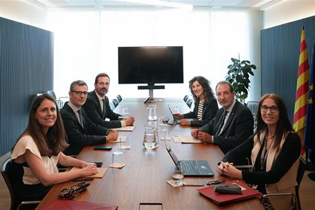 26/05/2025. Félix Bolaños visita Barcelona para seguir los avances de la implementación de la Ley de Eficiencia del Servicio Público de Justicia