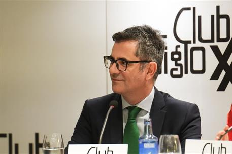 26/06/2025. Félix Bolaños presenta una mesa de debate sobre memoria democrática y periodismo