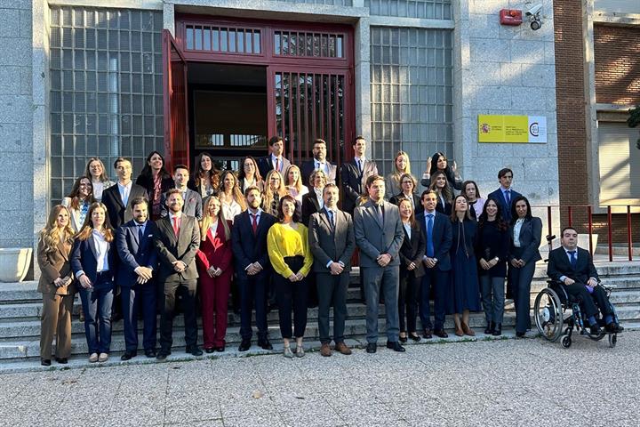 31/03/2025. Olmedo inaugura el curso selectivo de la 47.ª promoción de Letrados de la Administración de Justicia