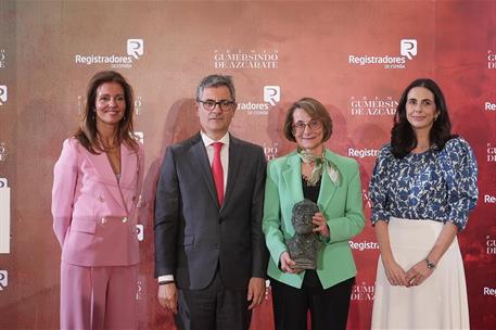 El ministro Bolaños participa en la entrega del XVI Premio Gumersindo de Azcárate, concedido a la universidad española