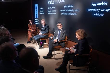 Bolaños participa en un coloquio sobre el Estado de Derecho y el imperio de la ley