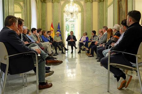 Bolaños se reúne con representantes de asociaciones de víctimas de abusos sexuales para trasladarles los detalles del sistema de reparación acordad...