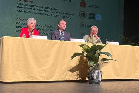 El Ministerio presenta en Ceuta los primeros resultados positivos de la Ley de Eficiencia: menos litigios y más juicios
